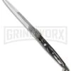 A.G.A. Campolin 12" Brazilian Horn Sicilian Picklock Automatic Knife - Bayonet 2 A.G.A. Campolin 12" Brazilian Horn Sicilian Picklock Automatic Knife - Bayonet -Grindworx 12in aga sicilian braz pic cm large