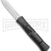 AKC 007 Concord Black OTF Automatic Knife - Satin Dagger 2 AKC 007 Concord Black OTF Automatic Knife - Satin Dagger -Grindworx AKC 007 Concord Auto Black Satin Dagger BHQ 158279 jr large