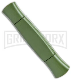 AKC 077 Concord NATO Military Green OTF Automatic Knife - Satin Plain 8 AKC 077 Concord NATO Military Green OTF Automatic Knife - Satin Plain -Grindworx AKC 077 Concord OTF Auto NATO Military Green Satin Flat BHQ 179232 jr side large