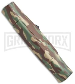 AKC 077 Concord Green Camo OTF Automatic Knife - Flat Gold Plain 8 AKC 077 Concord Green Camo OTF Automatic Knife - Flat Gold Plain -Grindworx AKC 077 Concord OTF Green Camo Gold BHQ 72047 jr side large