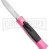 AKC 077 Concord Hot Pink OTF Automatic Knife - Flat Satin Plain 1 AKC 077 Concord Hot Pink OTF Automatic Knife - Flat Satin Plain -Grindworx AKC 077 Concord OTF Hot Pink BHQ 72005 jr 2 large
