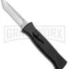 AKC 777 Blackfinger Black OTF Automatic Knife - Stonewash Tanto -Grindworx AKC 777 Blackfinger Tanto OTF Auto Black SW BHQ 87413 jr 2 large