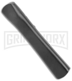 AKC Concord Briar Wood OTF Automatic Knife - Plain Satin Flat -Grindworx AKC Concord OTF Auto Briar Wood Satin GX 37553 jr side large