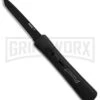 AKC Concord Black OTF Automatic Knife - Tanto Black Plain 2 AKC Concord Black OTF Automatic Knife - Tanto Black Plain -Grindworx AKC Concord Tanto Black Black BHQ 90285 er large