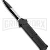 AKC F-16 Black D/A OTF Automatic Knife - Bayo Two Tone 1 AKC F-16 Black D/A OTF Automatic Knife - Bayo Two Tone -Grindworx AKC F 16 Black DA OTF Auto Bayo TT Plain BHQ 111245 jr large