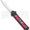 AKC F-16 Tie Dye D/A OTF Automatic Knife - Bayo Satin Plain 1 AKC F-16 Tie Dye D/A OTF Automatic Knife - Bayo Satin Plain -Grindworx AKC F 16 DA Bayo OTF Tie Dye Satin BHQ 143649 jr large
