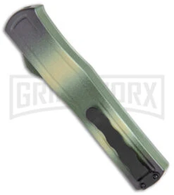 AKC F-20 Camo D/A OTF Automatic Knife - Spear Point Satin Plain 8 AKC F-20 Camo D/A OTF Automatic Knife - Spear Point Satin Plain -Grindworx AKC F 20 DA SP OTF Auto Camo Satin BHQ 141095 jr side large