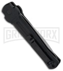AKC X-treme Ace Black Automatic Knife - Satin Plain 8 AKC X-treme Ace Black Automatic Knife - Satin Plain -Grindworx AKC X TREME ACE Side Opening Automatic Knife Black Satin BHQ 100386 kp side large