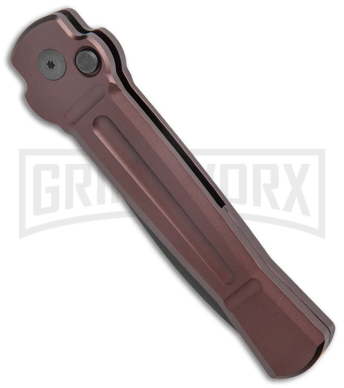 AKC X-treme ACE Brown Automatic Knife - Two Tone 4 AKC X-treme ACE Brown Automatic Knife - Two Tone - Image 2