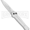 AKC X-treme Ace Silver Automatic Knife - Satin Plain 2 AKC X-treme Ace Silver Automatic Knife - Satin Plain -Grindworx AKC X treme Ace Auto Silver Satin BHQ 113920 jr large