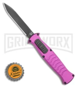 AKC X-treme EVO OTF Automatic Knife - Purple Black Plain 9 AKC X-treme EVO OTF Automatic Knife - Purple Black Plain -Grindworx AKC X treme EVO OTF Automatic Knife Purple 3.5 Black BHQ 120293 LS Bottlecap large