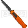 AKC X-treme EVO Orange OTF Automatic Knife - Black Plain 2 AKC X-treme EVO Orange OTF Automatic Knife - Black Plain -Grindworx AKC X treme Evo Auto Orange Black BHQ 105416 jr large