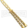 Skeletrainer Gold Butterfly Trainer (4" Gold) -Grindworx Andux Tarragon Gold Butterfly Trainer Gold K 220 B GX 37591 jr large
