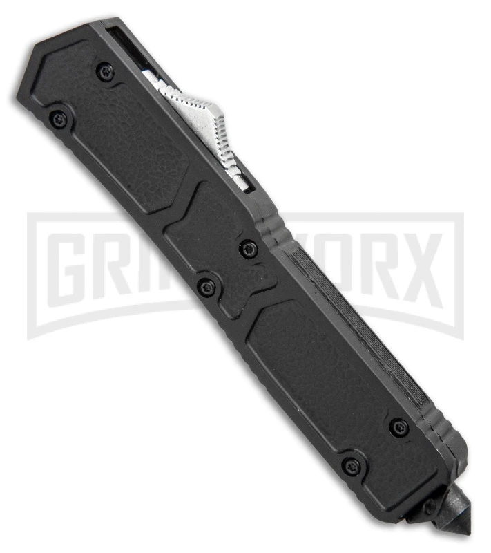 Atomic Slim Dagger Black OTF Automatic Knife - Dagger Two Tone Plain 4 Atomic Slim Dagger Black OTF Automatic Knife - Dagger Two Tone Plain - Image 2
