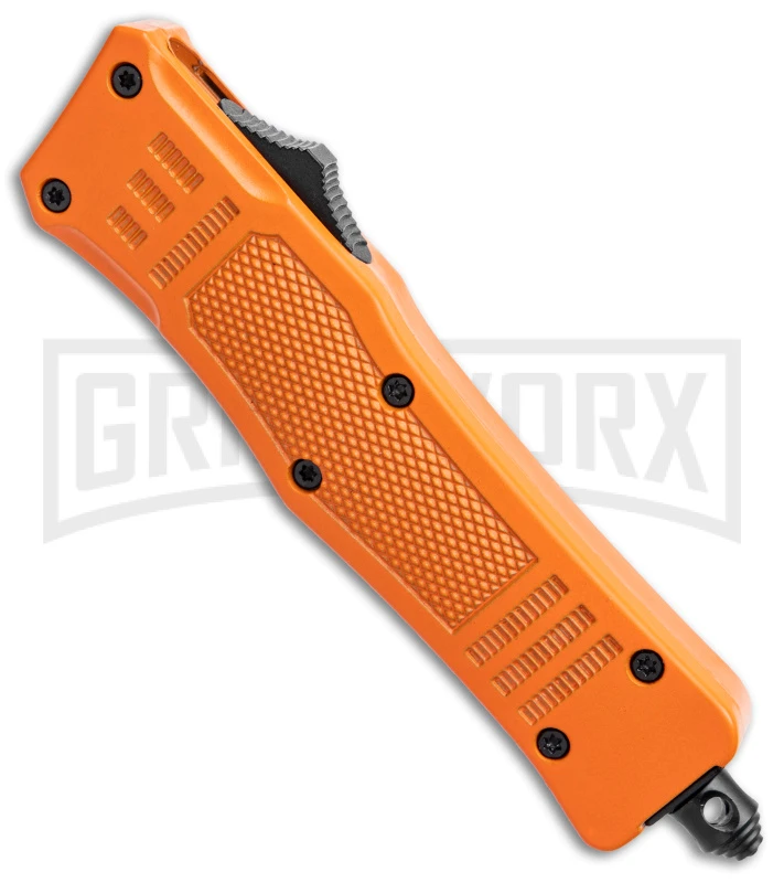 Atomic Defender Mini OTF Automatic Knife Orange - Two Tone Dagger 4 Atomic Defender Mini OTF Automatic Knife Orange - Two Tone Dagger - Image 2