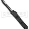 Atomic Slim Recurve Black OTF Automatic Knife - Two Tone Plain 2 Atomic Slim Recurve Black OTF Automatic Knife - Two Tone Plain -Grindworx Atomic Slim Recurve Black OTF Auto TT GX 38529 jr large