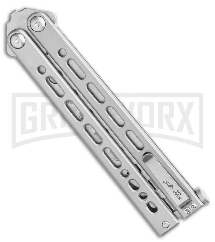 Bear Ops Bear Song VIII Silver Butterfly Trainer - Bead Blast Dull 4 Bear Ops Bear Song VIII Silver Butterfly Trainer - Bead Blast Dull - Image 2