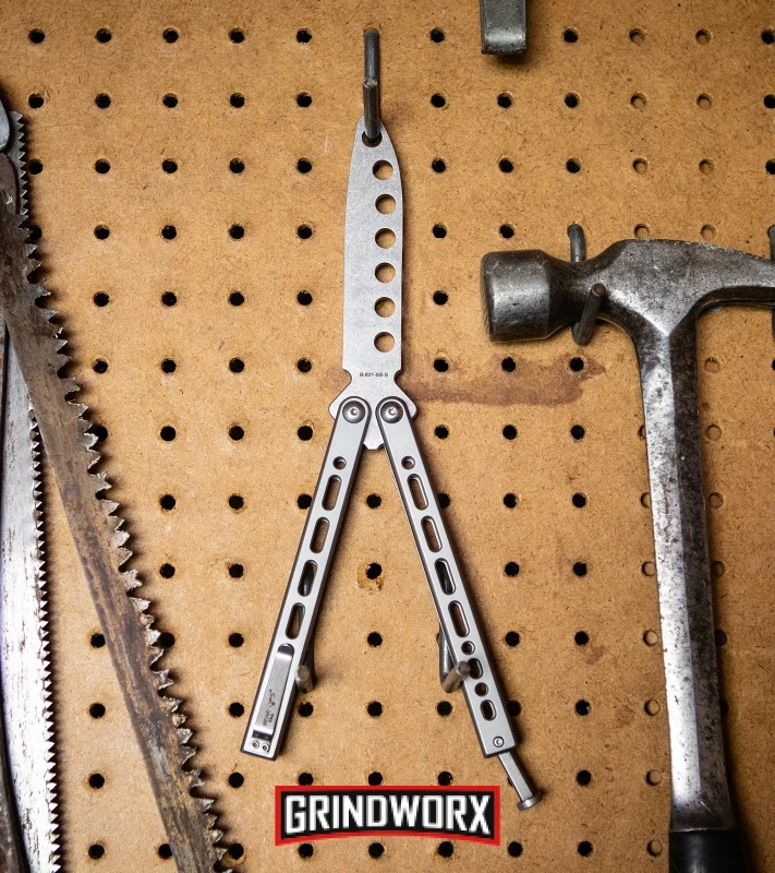 Bear Ops Bear Song VIII Silver Butterfly Trainer - Bead Blast Dull 7 Bear Ops Bear Song VIII Silver Butterfly Trainer - Bead Blast Dull - Image 5