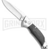 Bear And Son Black G-10 Automatic Lockback Knife - Satin Plain -Grindworx Bear and Son Black G10 Automatic Lockback BHQ 118795 LS large