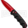 Boker Kalashnikov Black Widow Automatic Knife - D2 Dagger Red Plain 2 Boker Kalashnikov Black Widow Automatic Knife - D2 Dagger Red Plain -Grindworx Boker Black Widow Kalashnikov Dagger Auto Red 01KALS44NSOI BHQ 92706 jr update large