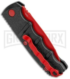 Boker Mini Kalashnikov Black Automatic Knife - Red Plain 8 Boker Mini Kalashnikov Black Automatic Knife - Red Plain -Grindworx Boker Black Widow Mini Kalashnikov Auto Dagger Red 01KALS57NSOI BHQ 96966 jr side large