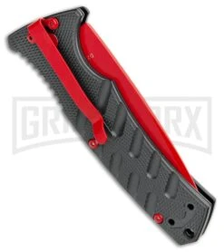 Boker Plus Black Widow Strike Automatic Knife - Drop Point Red 10 Boker Plus Black Widow Strike Automatic Knife - Drop Point Red -Grindworx Boker Black Widow Strike Drop DP Black Red 01BO434NSOI BHQ 97030 jr side large