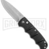 Boker Kalashnikov Black Automatic Knife - Drop Point Bead Blast Plain 2 Boker Kalashnikov Black Automatic Knife - Drop Point Bead Blast Plain -Grindworx Boker Kalashnikov Auto Black D2 SW BHQ 144760 jr large