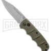 Boker Kalashnikov OD Green Automatic Knife - SW Plain 1 Boker Kalashnikov OD Green Automatic Knife - SW Plain -Grindworx Boker Kalashnikov Automatic Knife OD Green 3.25 XHP Satin BHQ 92085 LS large