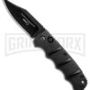 Boker Kalashnikov Black Bowie Automatic Knife - D2 Black Plain 2 Boker Kalashnikov Black Bowie Automatic Knife - D2 Black Plain -Grindworx Boker Kalashnikov Bowie Auto Black Black 01KALS76BN BHQ 17111 jr 2 large