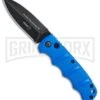 Boker Kalashnikov Blue Automatic Knife - Dagger Smokewash Plain 2 Boker Kalashnikov Blue Automatic Knife - Dagger Smokewash Plain -Grindworx Boker Kalashnikov Dagger Auto Blue Black 01KALS32N BHQ 75530 jr 2 large