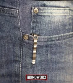 Boker Mini Kalashnikov Gray Automatic Knife - Black Serr -Grindworx Boker Mini Kalashnikov Automatic Knife Black Bead Blast 01KALS73 BHQ 10758 kp in pocket web large 4