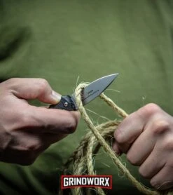 Boker Mini Kalashnikov Black Automatic Knife - Bead Blast Plain -Grindworx Boker Mini Kalashnikov Automatic Knife Black Bead Blast 01KALS73 BHQ 10758 kp lifestyle web large 2