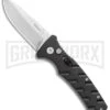 Boker Mini Strike Automatic Knife Black - Drop Point Stonewash Plain -Grindworx Boker Mini Strike Auto Black SW 01BO435NSOI BHQ 99628 jr large