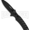 Boker Plus Strike Manual Knife - Dagger Black Plain -Grindworx Boker Plus Strike Dagger Auto Black Black 01BO428NSOI BHQ 97035 jr large 1