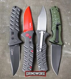 Boker Plus Black Widow Strike Automatic Knife - Drop Point Red 13 Boker Plus Black Widow Strike Automatic Knife - Drop Point Red -Grindworx Boker Plus Strike Drop Point Automatic Knife OD Green Black D2 BHQ 97033 kp canvas bag web large 1