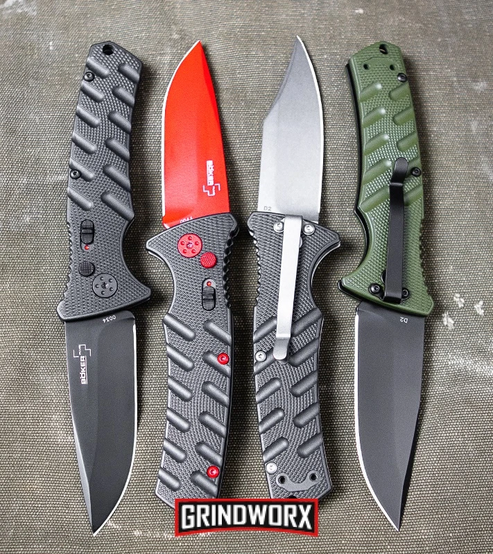 Boker Plus Black Widow Strike Automatic Knife - Drop Point Red 8 Boker Plus Black Widow Strike Automatic Knife - Drop Point Red - Image 6