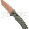 Boker Plus Strike Desert Warrior OD Green Automatic Knife - Tanto Copper Plain 2 Boker Plus Strike Desert Warrior OD Green Automatic Knife - Tanto Copper Plain -Grindworx Boker Plus Strike Tanto Desert Warrior OD Green copper BHQ 68520 jr large