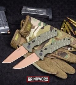 Boker Plus Strike Desert Warrior OD Green Automatic Knife - Tanto Copper Plain 17 Boker Plus Strike Desert Warrior OD Green Automatic Knife - Tanto Copper Plain -Grindworx Boker Strike Drop Point Desert Warrior Automatic Knife OD Green Copper BHQ 70998 kp tactical webv large