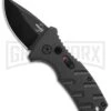 Boker Stubby Strike Black Automatic Knife CA Legal - Black 2 Boker Stubby Strike Black Automatic Knife CA Legal - Black -Grindworx Boker Stubby Strike CA Legal Auto Black 01BO441NSOI BHQ 99647 jr large 1