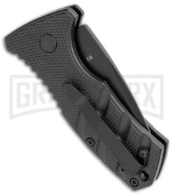 Boker Stubby Strike Black Automatic Knife CA Legal - Black 8 Boker Stubby Strike Black Automatic Knife CA Legal - Black -Grindworx Boker Stubby Strike CA Legal Auto Black 01BO441NSOI BHQ 99647 jr side large 1