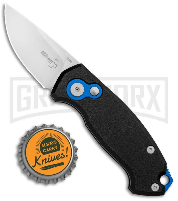 Boker Vox Kompakt CA Legal Automatic Knife - Drop Point Stonewash Plain 6 Boker Vox Kompakt CA Legal Automatic Knife - Drop Point Stonewash Plain - Image 4