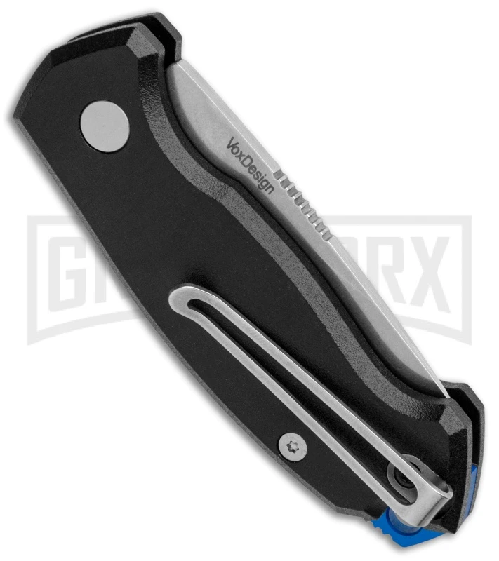 Boker Vox Kompakt CA Legal Automatic Knife - Drop Point Stonewash Plain 5 Boker Vox Kompakt CA Legal Automatic Knife - Drop Point Stonewash Plain - Image 3