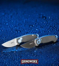 Boker Vox Kompakt CA Legal Automatic Knife - Drop Point Stonewash Plain 15 Boker Vox Kompakt CA Legal Automatic Knife - Drop Point Stonewash Plain -Grindworx Boker Vox Kompakt CA Legal Automatic Knife Black BHQ 95711 kp blue web large