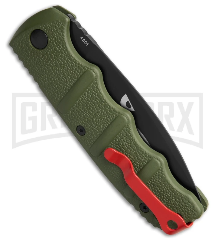 Boker Kalashnikov Warhawk Automatic Knife - D2 Dagger Black Plain 5 Boker Kalashnikov Warhawk Automatic Knife - D2 Dagger Black Plain - Image 3