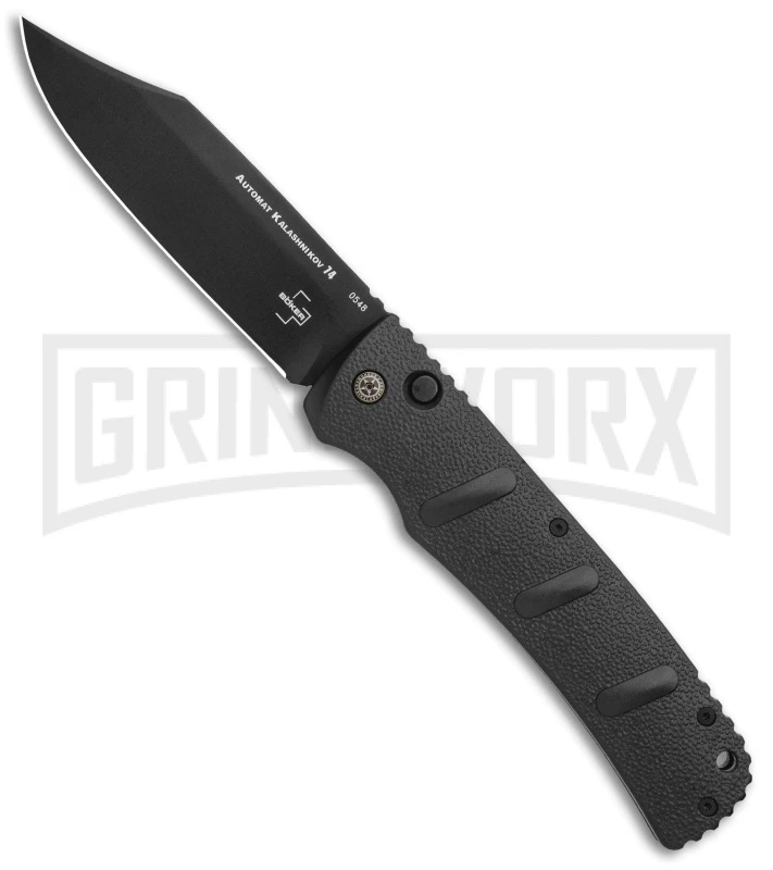 Boker XXL Kalashnikov Automatic Knife - Black Bowie 3 Boker XXL Kalashnikov Automatic Knife - Black Bowie