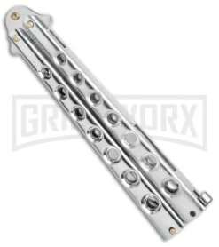 Caliber Gourmet Silver Fork Butterfly Trainer 8 Caliber Gourmet Silver Fork Butterfly Trainer -Grindworx Caliber Gourmet Silver Fork Butterfly trainer BP 19522 er side large