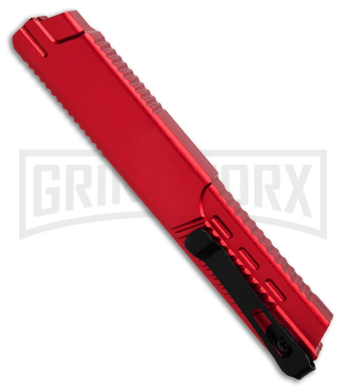 Firecracker XL Red DA/OTF Automatic Knife - Tanto Black 4 Firecracker XL Red DA/OTF Automatic Knife - Tanto Black - Image 2