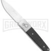Ganzo Knives G7211-BK Black G-10 Automatic Knife - Flat Grind Satin -Grindworx Ganzo Knives Black G 10 Flat Grind Satin G7211 BK BP 25412 jr large
