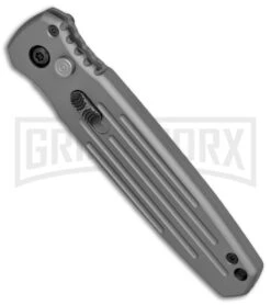 Gerber Covert Gray Automatic Knife - Stonewash Plain 9 Gerber Covert Gray Automatic Knife - Stonewash Plain -Grindworx Gerber Auto Covert Tactical Gray SW BHQ 67393 er spine large