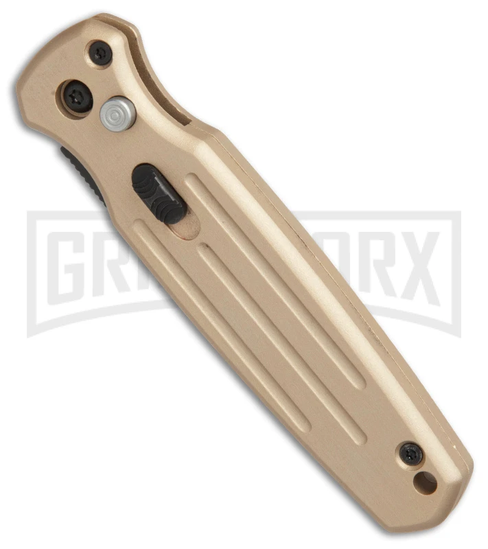 Gerber Mini Covert Coyote Brown Automatic Knife - Black Plain 4 Gerber Mini Covert Coyote Brown Automatic Knife - Black Plain - Image 2